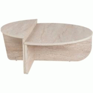 Table basse en aggloméré Podium travertine Hanah Home - 8684282969341 Table basse en aggloméré Podium travertine Hanah Home - 8684282969341