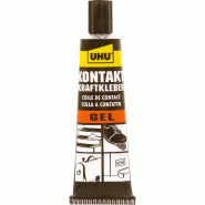 UHU Colle de contact gel, contient du solvant, 42g - 46480