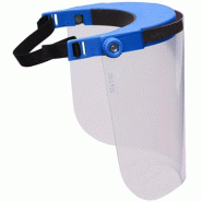 Visière de protection réglable en polycarbonate - Casque de protection pour travaux d'élagage, forestiers et de chantier