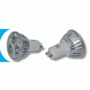 Ampoule à led 3x1w gu10 blanc froid