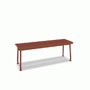 Banc d'extérieur en métal FLANER - brique