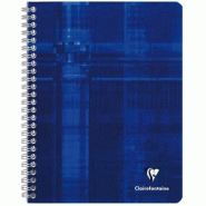Clairefontaine Lot de 10 Cahier Metric 17x22, 100p./50 feuilles 90 g/m² reliure intégrale, Séyès - 3329680687217