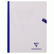 Clairefontaine Lot de 5 Cahier Mimesys 24x32, 192p./96 feuilles 90 g/m² brochées, coloris assortis (5), quadrillé 5x5 - 3329683093428