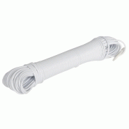 Corde à linge blanche ø 3 mm 20 m Corde à linge blanche ø 3 mm 20 m