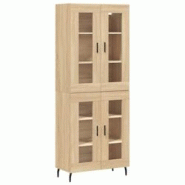 Helloshop26 - Buffet bahut commode armoire meuble de rangement organisateur cuisine salle de séjour salon haut sonoma 69,5 x 34 x 02_0034160 - 300021 Helloshop26 - Buffet bahut commode armoire meuble de rangement organisateur cuisine salle de séjour salon haut sonoma 69,5 x 34 x 02_0034160 - 300021
