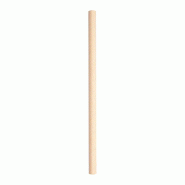 Paille papier kraft Ø1x21cm - par 2400