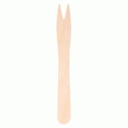 Pique frites en sachet bois 8,5cm naturel - par 500