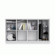 4 casiers de rangement bois blanc 4 casiers de rangement bois blanc