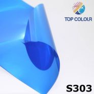 S303 - film pour vitre voiture - top colour - bleu S303 - film pour vitre voiture - top colour - bleu