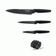 Set de couteaux 3 pièces avec revêtement en marbre Royalty Line RLMB3B - noir 4261262580501 Set de couteaux 3 pièces avec revêtement en marbre Royalty Line RLMB3B - noir 4261262580501