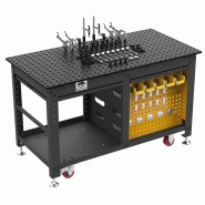 Table de soudage Rhino 1500x750mm Ø16mm + Kit 66 Accessoires Table de soudage Rhino 1500x750mm Ø16mm + Kit 66 Accessoires