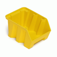 Bac DUETTO 3,8 litres plastique jaune
