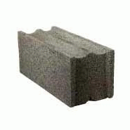 Bloc béton - blocs à joints horizontaux masqués nf Bloc béton - blocs à joints horizontaux masqués nf