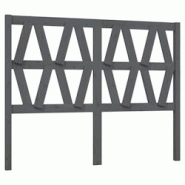 Décoshop26 - Tête de lit accessoire couchage chambre à coucher meuble 126 x 4 x 100 cm bois de pin gris TDL0203499 - gris 3000677988004 Décoshop26 - Tête de lit accessoire couchage chambre à coucher meuble 126 x 4 x 100 cm bois de pin gris TDL0203499 - gris 3000677988004