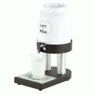 Distributeur de lait froid en porcelaine 4 L | Casselin - CDLPF4