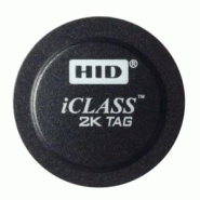 Tag iCLASS HID-2060 avec adhésif - Technologie de carte à puce sans contact 13,56 MHz