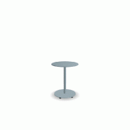 Table de café ronde 60x60 BOLT - bleu