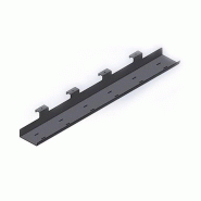 Goulotte horizontale pour bureaux - Vario / Lazar / Allio - acier - garantie 5 ans Goulotte horizontale pour bureaux - Vario / Lazar / Allio - acier - garantie 5 ans