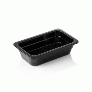 Bac GN 1/4 mélamine H 65 mm 1,8 ltr noir GN 65 BLACK - Was Germany - 4044925155366