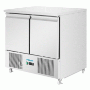 Comptoir à salade série U froid ventilé 2 portes UA089 Polar