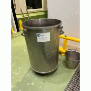 Cuve en acier inoxydable avec roues_12