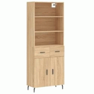 Helloshop26 - Buffet bahut commode armoire meuble de rangement organisateur cuisine salle de séjour salon haut sonoma 69,5 x 34 x 02_0034124 - 300021 Helloshop26 - Buffet bahut commode armoire meuble de rangement organisateur cuisine salle de séjour salon haut sonoma 69,5 x 34 x 02_0034124 - 300021