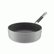 PENTOLE AGNELLI Casserole basse Agnelli Shark Skin ø 20, induction, 1 manche, professionnelle - 8007441725082