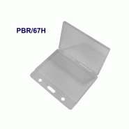 Porte-badge rigide - Format CB pour cartes 86 x 54 mm - ref PBR/67