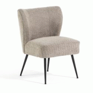 RATTATAN Fauteuil rembourré avec assise à ressorts,en tissu bouclé doux,pieds en métal,fauteuil de salon,chambre à coucher,design classique–Ire RATTATAN Fauteuil rembourré avec assise à ressorts,en tissu bouclé doux,pieds en métal,fauteuil de salon,chambre à coucher,design classique–Ire
