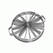 Schneider - Diviseur de gâteau 10/16 parts, acier inoxydable, Ø 330 mm x 55 mm - inox 120193