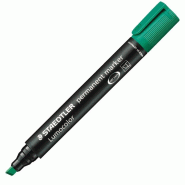 Staedtler 350-5 marqueur indélébile Vert 1 pièce(s) - Marqueurs indélébiles (Vert, Polypropylène, 2 mm, 5 mm, 1 pièce(s)) - vert 3505