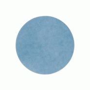 Stil Casa, set de 12 sous-plat unies, polyuréthane cousu, Ø 20 cm, finition dollar couleur bleue (ciel). - STP20D-SKD Stil Casa, set de 12 sous-plat unies, polyuréthane cousu, Ø 20 cm, finition dollar couleur bleue (ciel). - STP20D-SKD