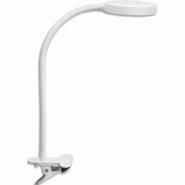 CEP Lampe de bureau Flex LED Light, à pince, acier et ABS, coloris blanc - 3462159019444