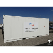 Container frigorifique 45 pieds en location, solution adéquate pour vos besoins de stockage alimentaire ou non alimentaire sous température dirigée (froid positif ou négatif) - REEFER