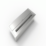 Divina Fire Brûleur De Cheminée Au Bioéthanol Biocheminée En Acier Inoxydable 3,5 Lt 45,7X18,7Xh9,5 Cm - argenté 8056157804185
