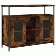 Helloshop26 - Buffet bahut commode armoire meuble de rangement organisateur cuisine salle de séjour salon 100 x 35 x 80 cm bois 02_0030833 - 30002098 Helloshop26 - Buffet bahut commode armoire meuble de rangement organisateur cuisine salle de séjour salon 100 x 35 x 80 cm bois 02_0030833 - 30002098