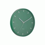 Horloge murale en aluminium Cool Retro vert Karlsson - vert 8714302770722 Horloge murale en aluminium Cool Retro vert Karlsson - vert 8714302770722