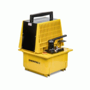 PAM1022, Pompe hydraulique pneumatique, 3/2 Distributeur manuel, 7,6 litres d'huile utile, pour les vérins simple effet