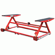Pont élévateur mobile basculant mécanique 3 T pour voitures -- Hauteur de levage 570 mm MW Tools MAL3000