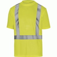 Tee-shirt polyester haute visibilité - comet