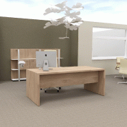 Bureau de direction T45 coloris Orme - Quadrifoglio - 200, Orme