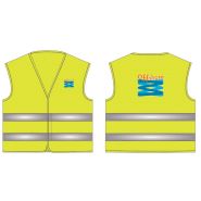 Chasuble veste gilet jaune de securite