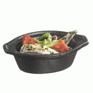 Cocotte Eskoffié Sandy céramique 40 ml noir - par 144