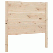 Décoshop26 - Tête de lit accessoire couchage chambre à coucher meuble 96 x 4 x 100 cm bois de pin massif TDL0205880 - 3000899088001