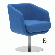 Fauteuil SHELLY - Softline - Divina III bleu 756_0