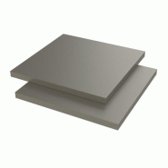 Plaque PVC gris clair - Référence 15012412004 - 2440x1220 mm - Épaisseur 04 mm