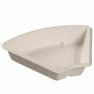 Ravier pour coffret repas Good Morning réf 38661 Bagasse blc 515ml - par 120