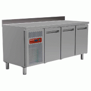 Table ventilée litres 3 portes gn 1/1 405 litres profi line 1800x70... - PMR3/R2-BA