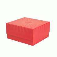 Boite cadeau Eclat d'or dorure à chaud 21x19,5x10,5 cm