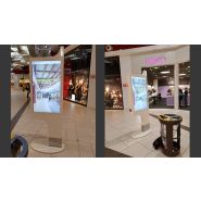 Borne interactive indoor - ViaDirect DOADO - Écran 22 à 49 pouces, haute luminosité et options variées_1